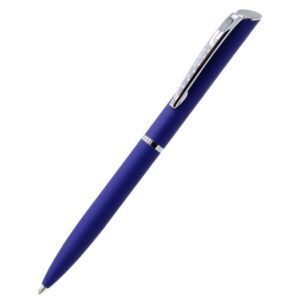 Ручка металлическая Miura, тёмно-синяя
