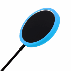 Беспроводное магнитное зарядное устройство Fomax 15W To Go, черный/голубой