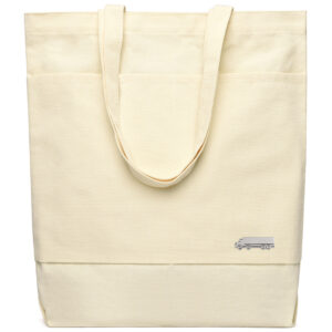Сумка для покупок JETTA 325 г/м² с шильдом - фура, натуральный