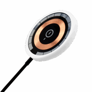 Беспроводное магнитное зарядное устройство Aphia 15W To Go, черный/белый