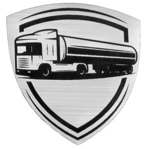 Шильд-наклейка транспорт, серебро