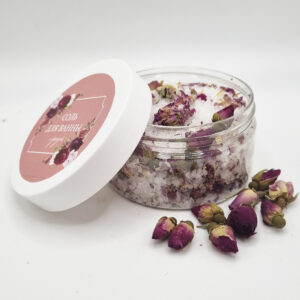 Соль для ванны с розой в банке 280 гр.