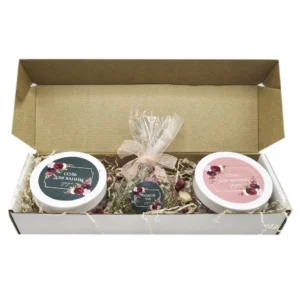 Набор подарочный соль для ванны и чай