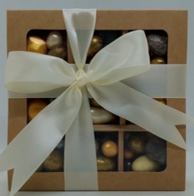 Подарочный набор Крафт "Арахис и Миндаль в глазури"