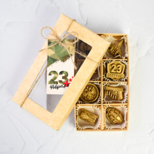 Конфеты ручной работы «23 Февраля», 8 шт.