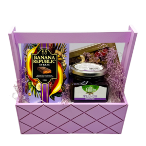 Кашпо с конфетами и вареньем