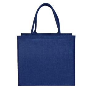 Сумка из джута Caravan Jute, тёмно-синяя