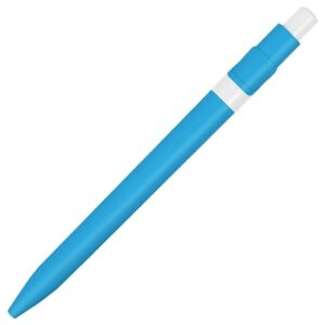 Ручка шариковая пластиковая Ravena Color, голубая/белая - изображение 2