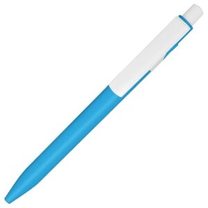 Ручка шариковая пластиковая Ravena Color, голубая/белая - изображение 3