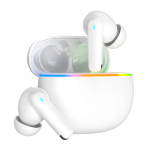 Наушники беспроводные Bluetooth Praise, белые - изображение 4