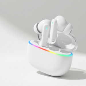 Наушники беспроводные Bluetooth Praise, белые - изображение 6