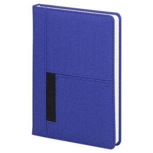 Ежедневник Smart Cardiff А5, ярко-синий, недатированный, в твердой обложке с поролоном