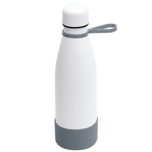 Термобутылка герметичная вакуумная Olivia To Go, белый/серый
