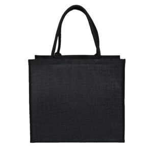 Сумка из джута Caravan Jute, чёрная