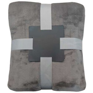 Плед FLANNEL, серый