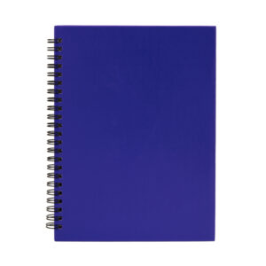 Блокнот на пружине VALLE, королевский синий