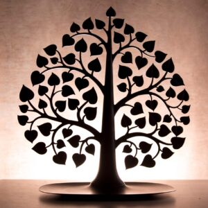 Декоративный органайзер для украшений Bodhi, черный