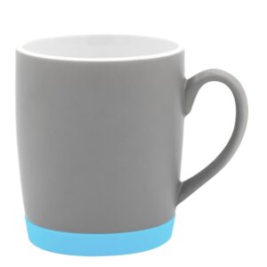 Кружка Make Me To Go, серая/голубая