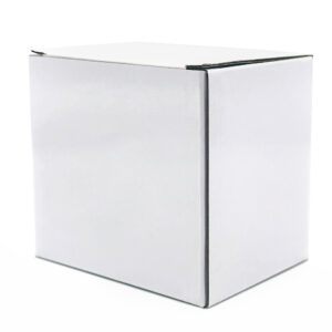 Коробка глянцевая для кружки Make me, белая