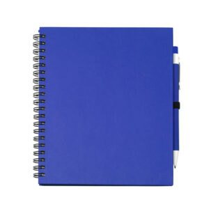 Блокнот Leynax с ручкой, королевский синий