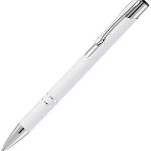 Ручка шариковая Legend Soft Touch, белая