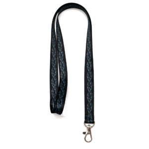 Ланъярд полноцветный Флоу с карабином, 15 мм