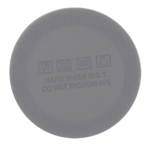 Накладка силиконовая для термокружки Surprise, серый