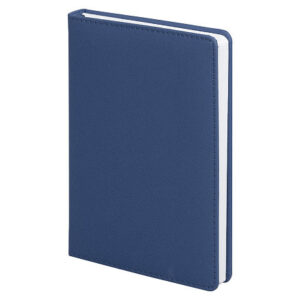Ежедневник City Soft Touch Latte А5, недатированный, в твердой обложке с поролоном, темно-синий
