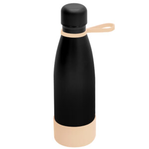 Термобутылка герметичная вакуумная Olivia To Go, чёрный/бежевый