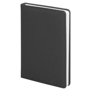 Ежедневник City Soft Touch Latte А5, недатированный, в твердой обложке с поролоном, черный