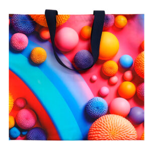 Сумка для покупок Слинг с полноцветной печатью, длина ручек 50 см