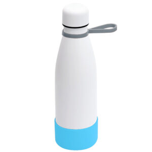 Термобутылка герметичная вакуумная Olivia To Go, белый/серый/бирюзовый