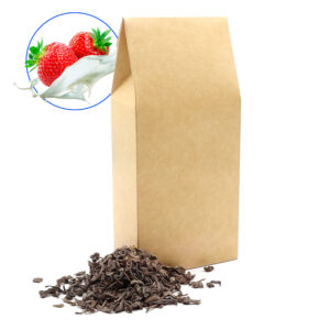 Чай чёрный i-Stories с ароматом "Клубника со сливками" в упаковке, 70г.