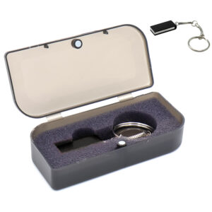 Флешка Slim 16 Гб в футляре, черная