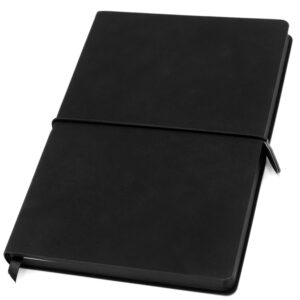 Ежедневник A5 недатированный Massimo в мягком переплёте, черный