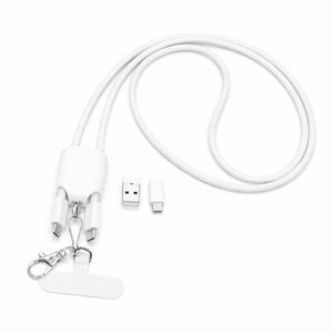 Кабель - ланьярд МультиЛинк 66 Вт, белый