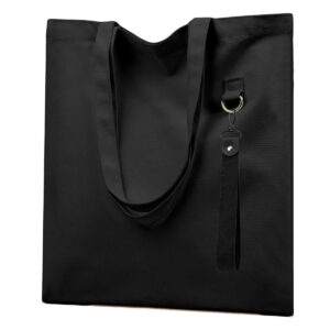 Сумка для покупок LUMISSA 325 г/м² с ремувкой, чёрный/чёрный