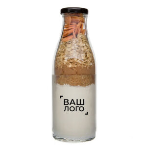Смесь для выпечки, овсяное печенье с какао и апельсиновым шоколадом "Bambingo", 500 мл
