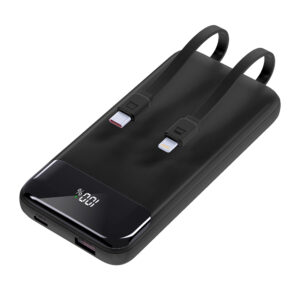 Внешний аккумулятор Nero с быстрой зарядкой (до 22,5W), 10000 mAh, чёрный