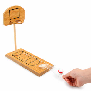 Настольная игра мини-баскетбол Win Shot, бежевый - изображение 2