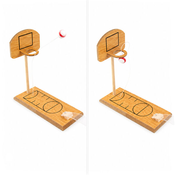 Настольная игра мини-баскетбол Win Shot, бежевый