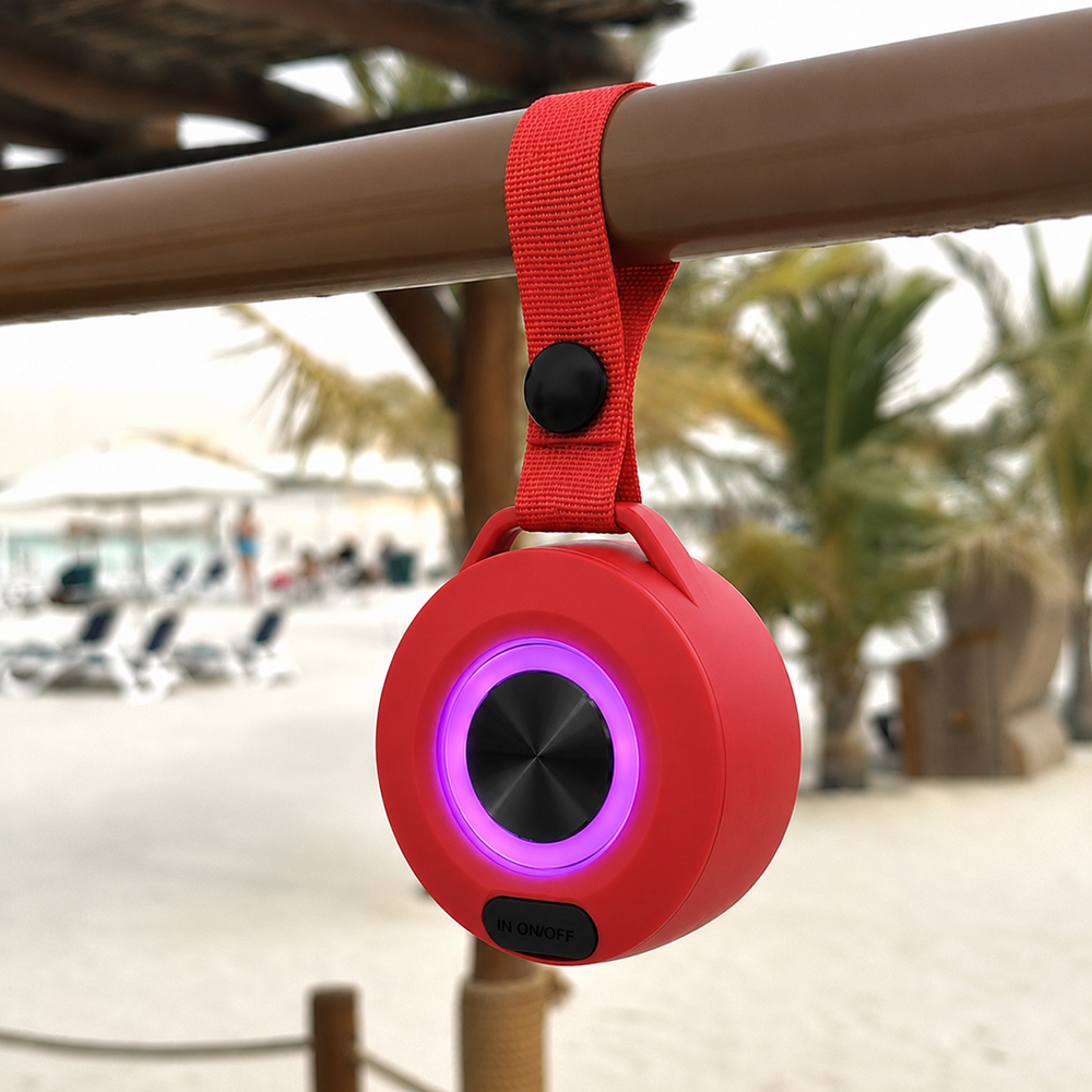 Беспроводная колонка Yoyo, красный — изображение 5