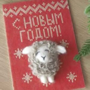 Новогодние открытки ручной работы - изображение 3