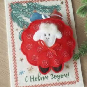 Новогодние открытки ручной работы - изображение 5