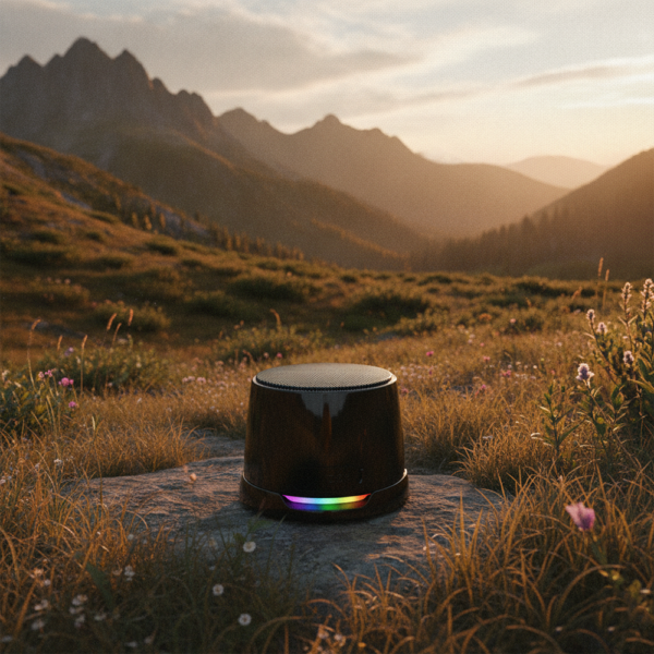 Магнитная беспроводная Bluetooth колонка-подставка Wave 5W, черная