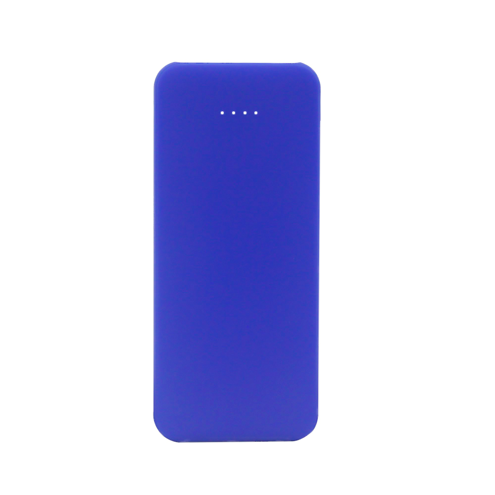 Внешний аккумулятор Arrida 5000mAh, с покрытием Baby skin, синий — изображение 2