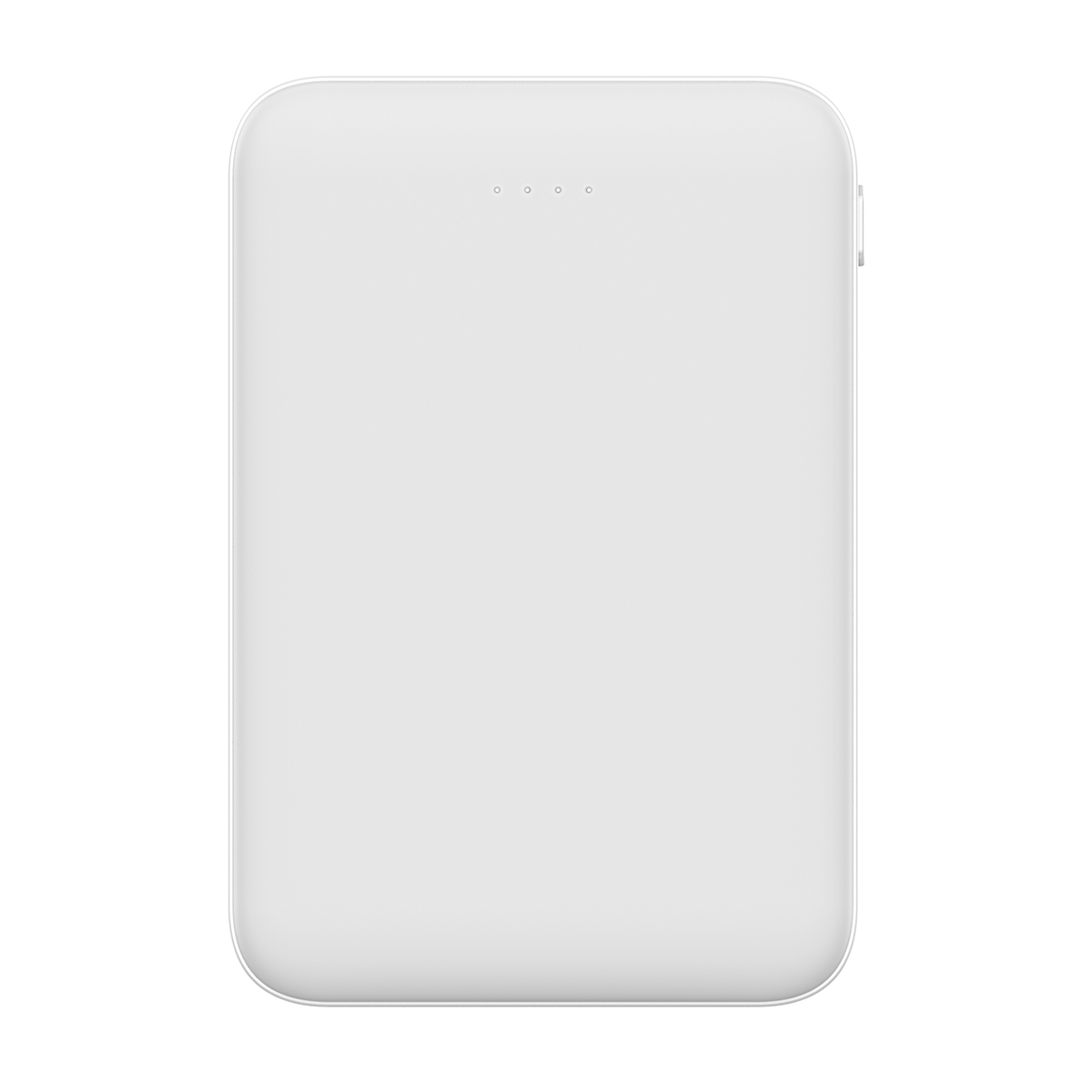 Внешний аккумулятор Fluffy, 5000 Mah, белый — изображение 3