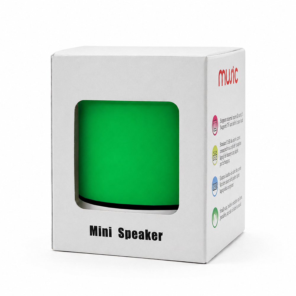 Беспроводная Bluetooth колонка Attilan (BLTS01), зелёная — изображение 3