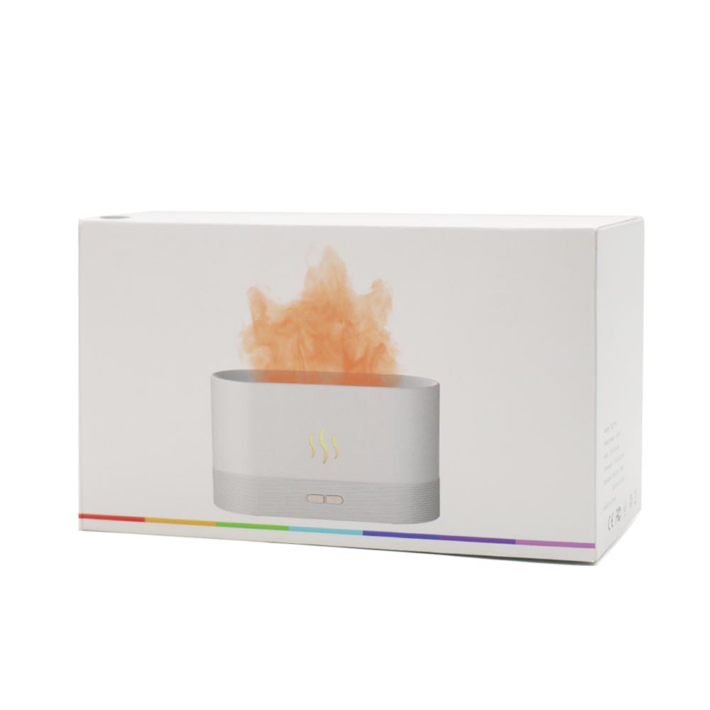 Светодиодный USB увлажнитель-ароматизатор Flame RGB, белый — изображение 6