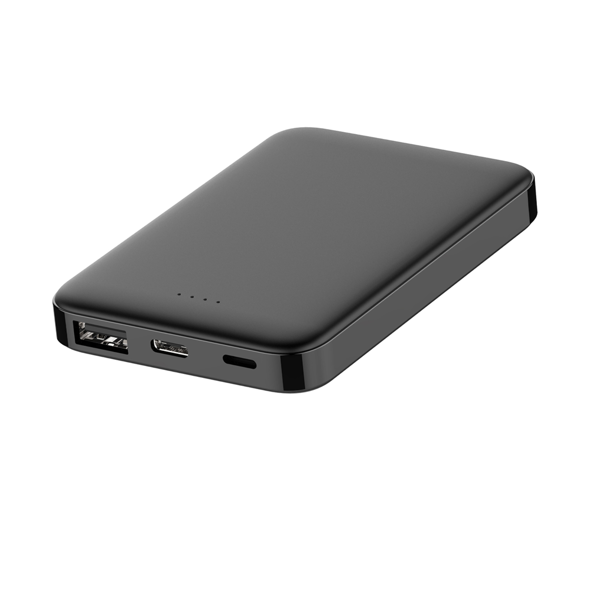 Внешний аккумулятор Fluffy, 5000 Mah, черный — изображение 4